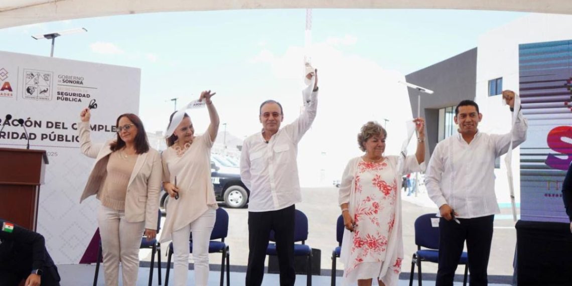 Gobernador Durazo inaugura Complejo de Seguridad y lanza Consejo de Justicia en Cajeme