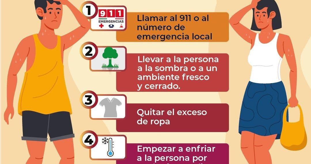 Insta Gobierno de Sonora a protegerse ante las altas temperaturas