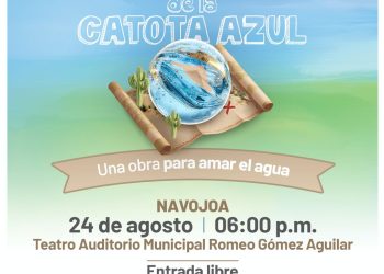 Llevará Omar Del Valle Colosio obra de teatro a Navojoa para cuidar el agua