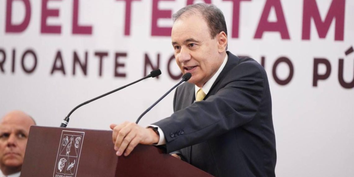 Gobernador Durazo arranca Mes del Testamento con beneficios y descuentos para personal de seguridad, salud y familias