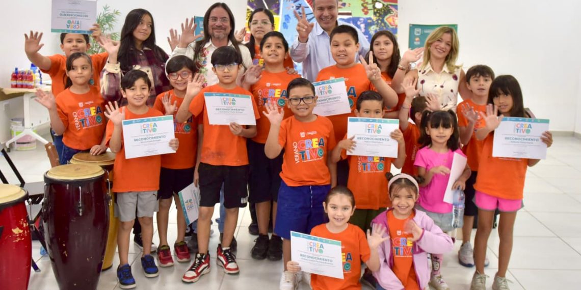 Apoya Toño Astiazarán a niñas y niños con Campamento Cultural del IMCA