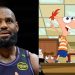 LeBron James filtra participación en Phineas y Ferb