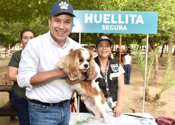 Lanza Toño Astiazarán “Huellita Segura” para protección de animales de compañía en Hermosillo