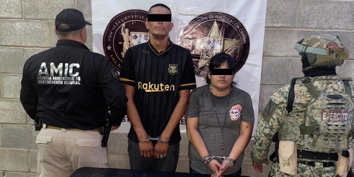 Detención de dos personas y aseguramiento de droga en operativo conjunto AMIC-DEFENSA en Hermosillo