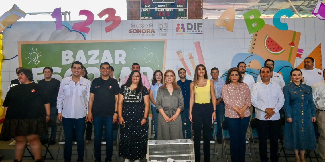 Gobernador Durazo respalda economía de familias sonorenses con Bazar Escolar 2025