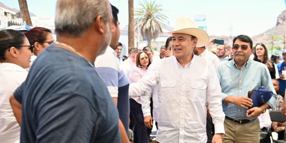 Gobernador Durazo proyecta a Guaymas como centro logístico del noroeste con modernización de vialidades, mercado municipal y obras hídricas