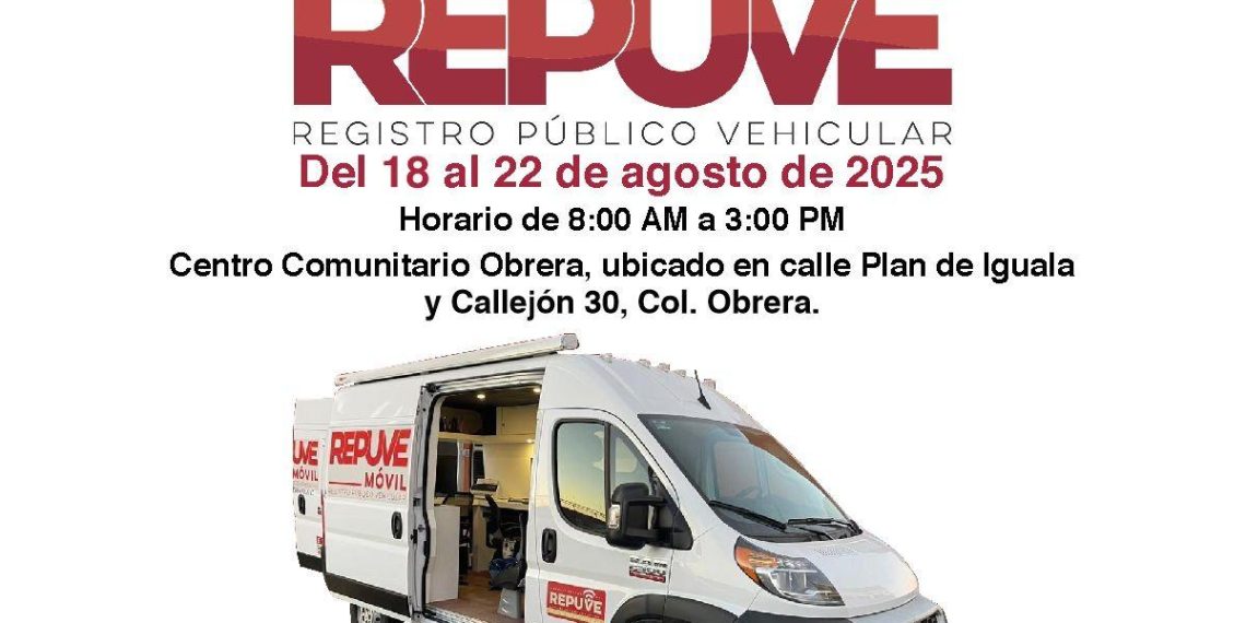 Beneficia Gobierno de Sonora a ciudadanos con instalación de módulo de Repuve en Puerto Peñasco