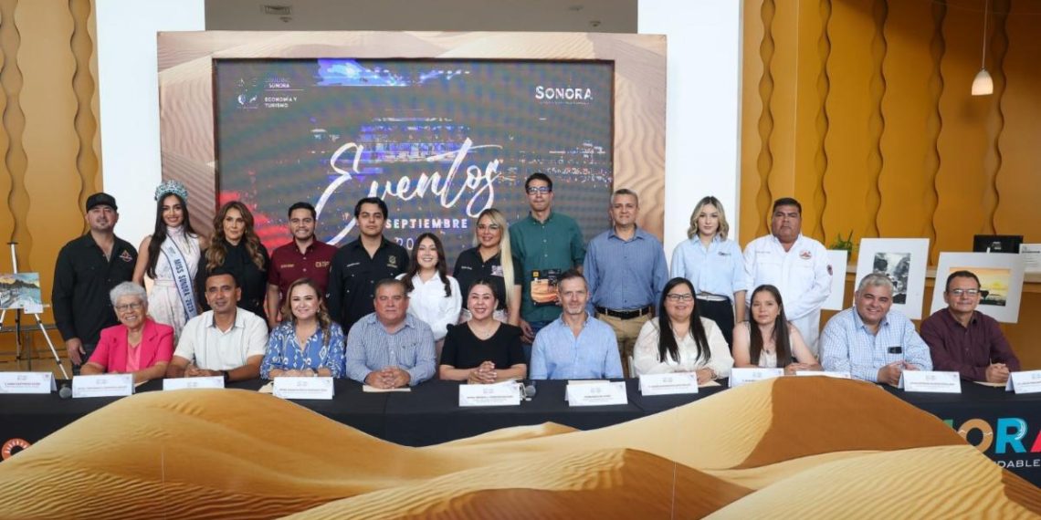 Presenta Gobierno de Sonora una nutrida cartelera de eventos para el mes de septiembre en el estado