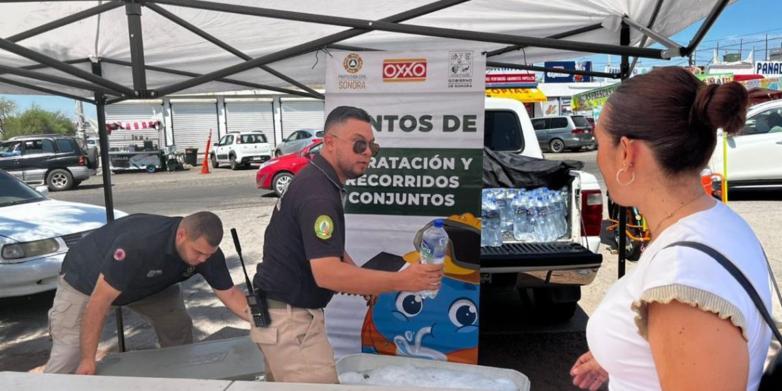 Gobierno de Sonora refuerza acciones preventivas ante altas temperaturas