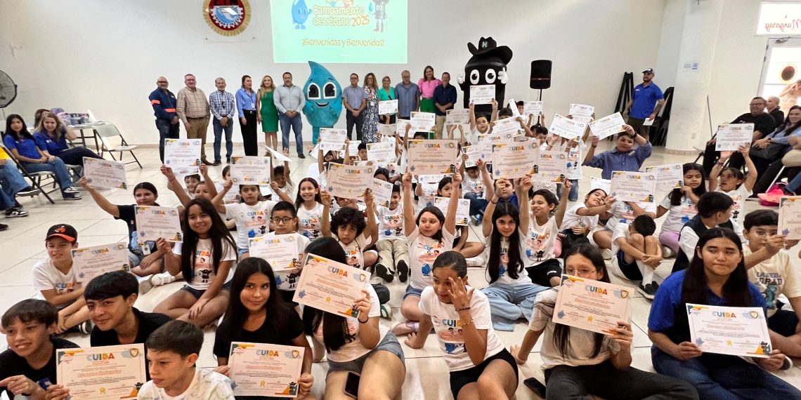 Concluye exitosamente el Campamento de Verano CUIDA 2025 de Agua de Hermosillo