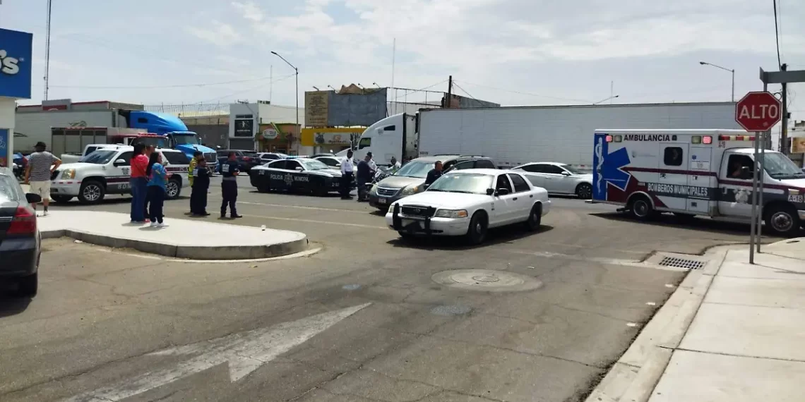 Atropellan a familia en San Luis RC; cinco niños y padre fueron trasladados a EU