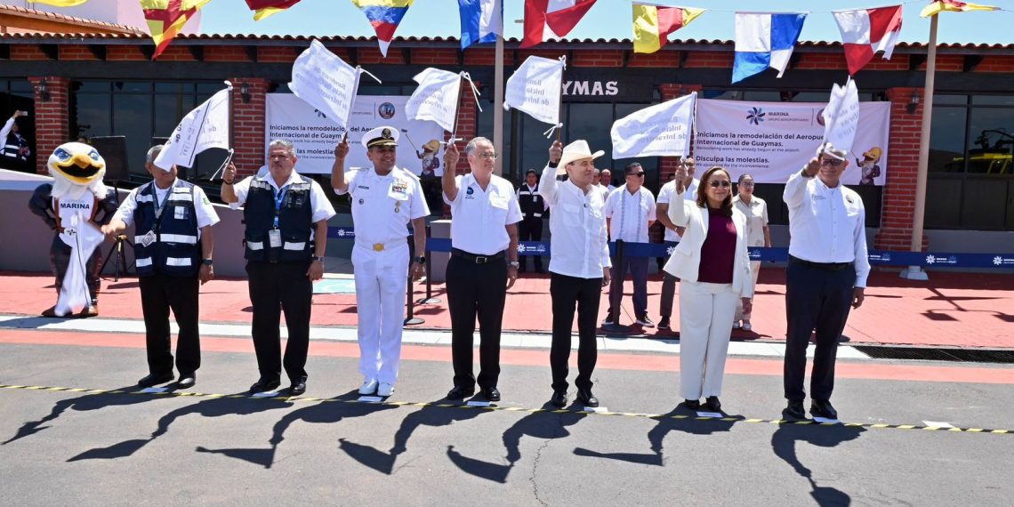 Arranca Gobernador Durazo modernización de Aeropuerto de Guaymas para potenciar inversión, turismo y comercio