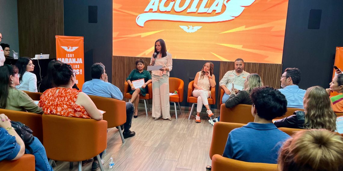 Reconoce Movimiento Ciudadano a su fuerza naranja en Hermosillo