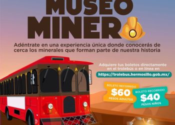 En agosto súbete al Trolebús y descubre las sorpresas del Museo Minero