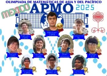 Medalla de oro para México en Olimpiada de Matemáticas de Asia y el Pacífico 2025