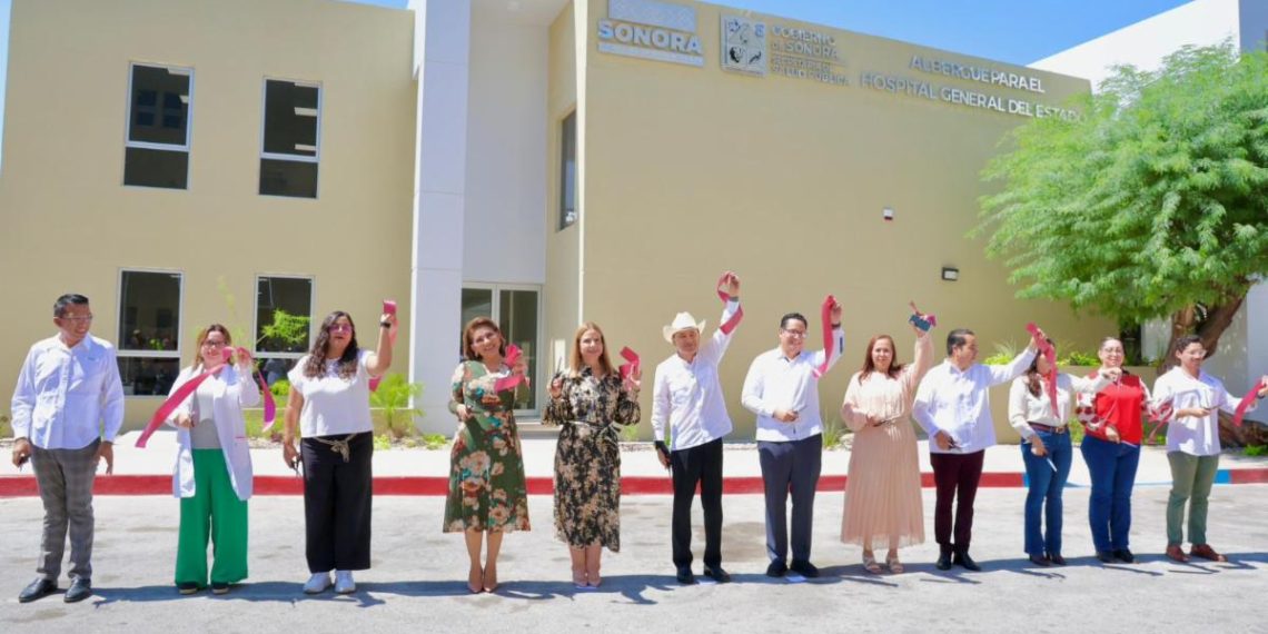 Gobernador Durazo cumple a sonorenses con inauguración de albergue para Familiares de Pacientes del Hospital General de Especialidades