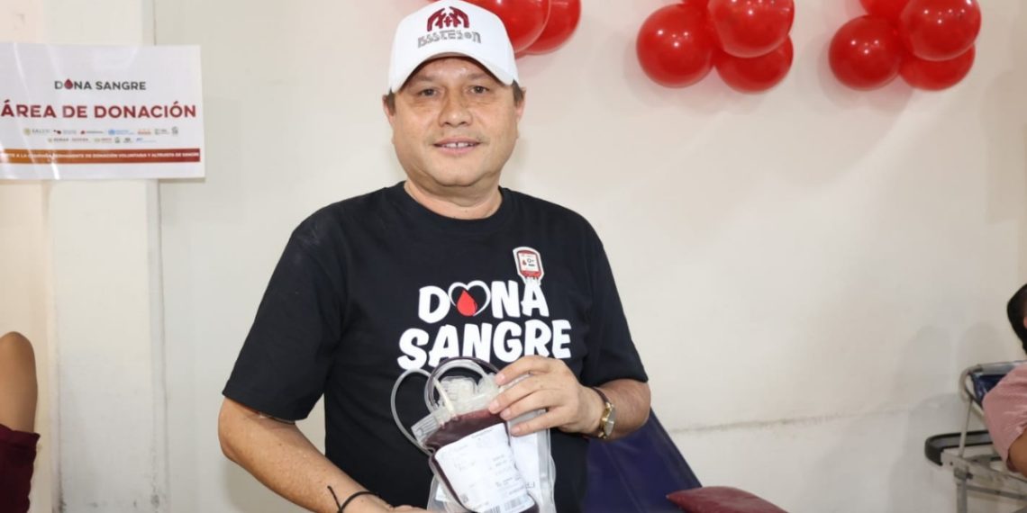 Recaba Gobierno de Sonora 30 unidades de sangre en primer día de Campaña de Donación en Cajeme