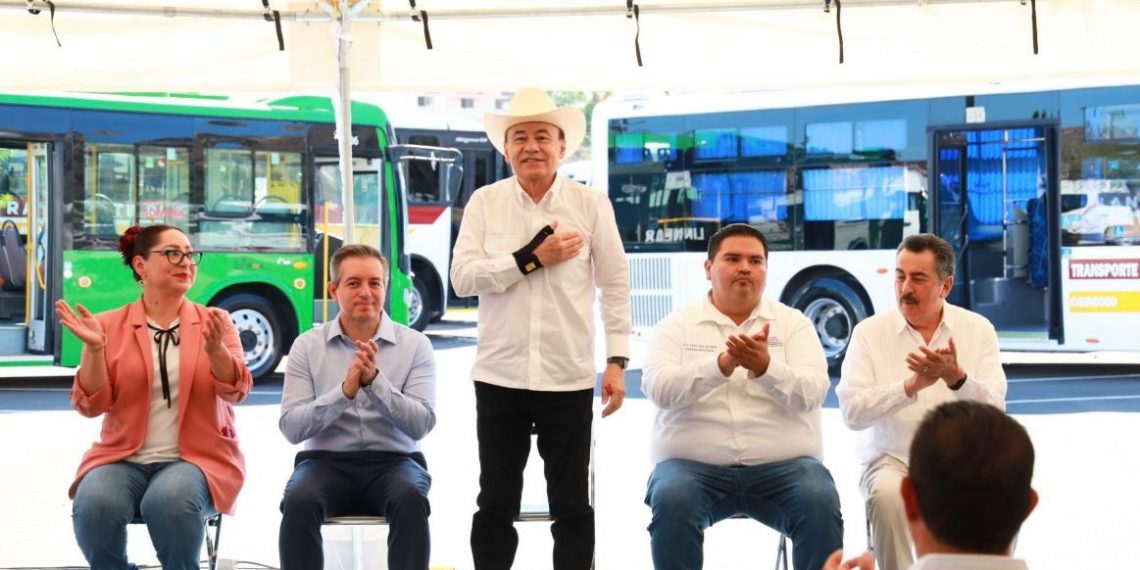 Gobernador Durazo consolida modernización histórica del transporte con 371 nuevas unidades en Sonora