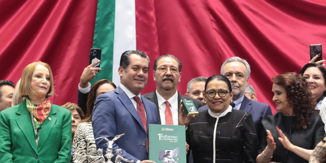 El Congreso de la Unión recibió el Primer Informe de Gobierno de la presidenta Claudia Sheinbaum Pardo