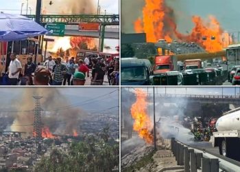 Causa pipa explosión en Iztapalapa; hay 57 heridos, 19 graves