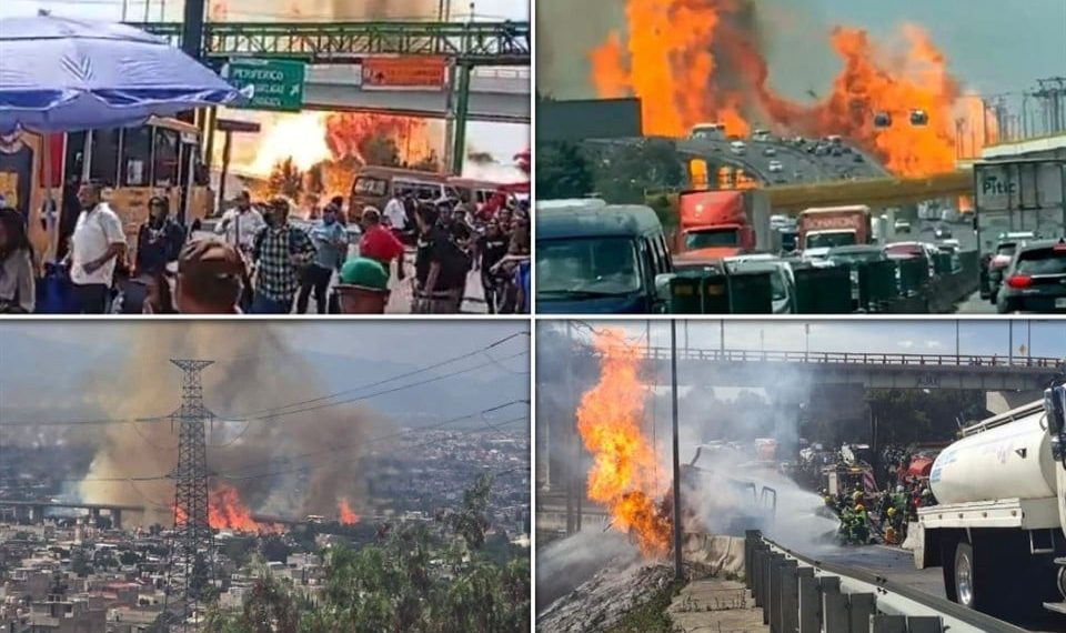 Causa pipa explosión en Iztapalapa; hay 57 heridos, 19 graves