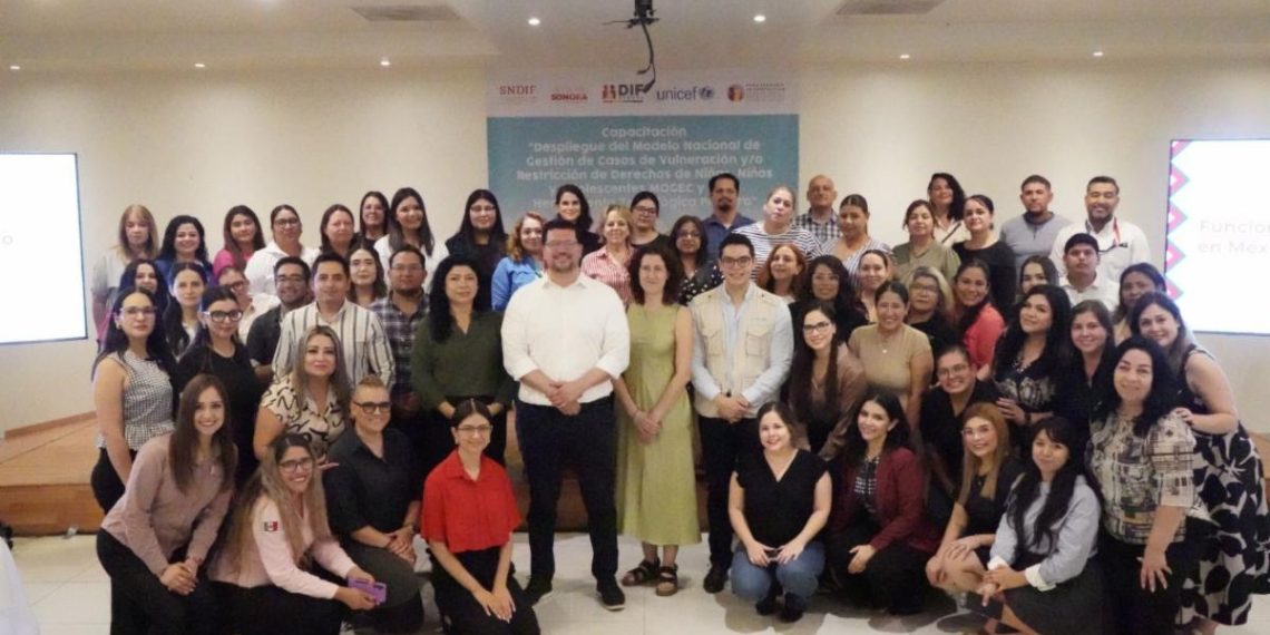 Concluye Gobierno de Sonora capacitación para mejorar la gestión de casos de infantes en situación de vulnerabilidad