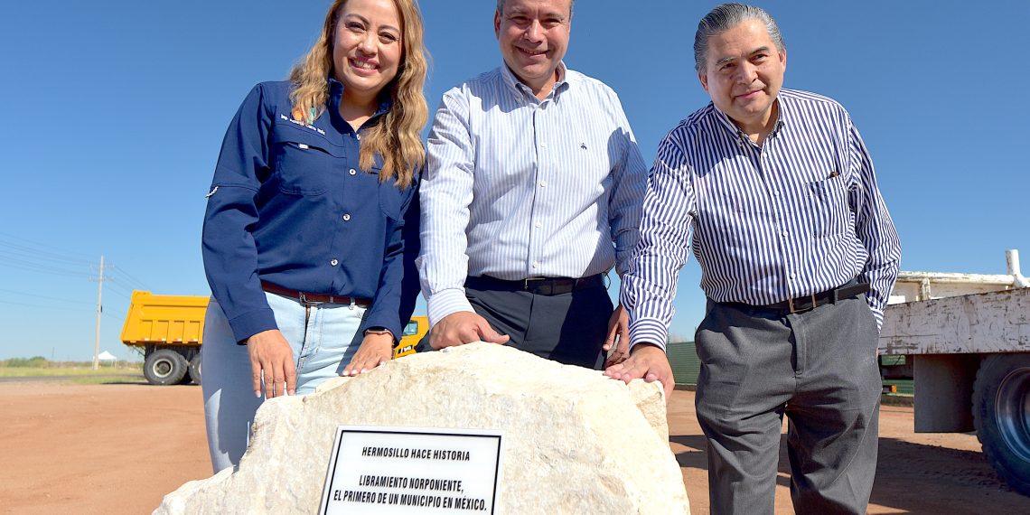 Arranca Toño Astiazarán construcción del Libramiento Norponiente de Hermosillo