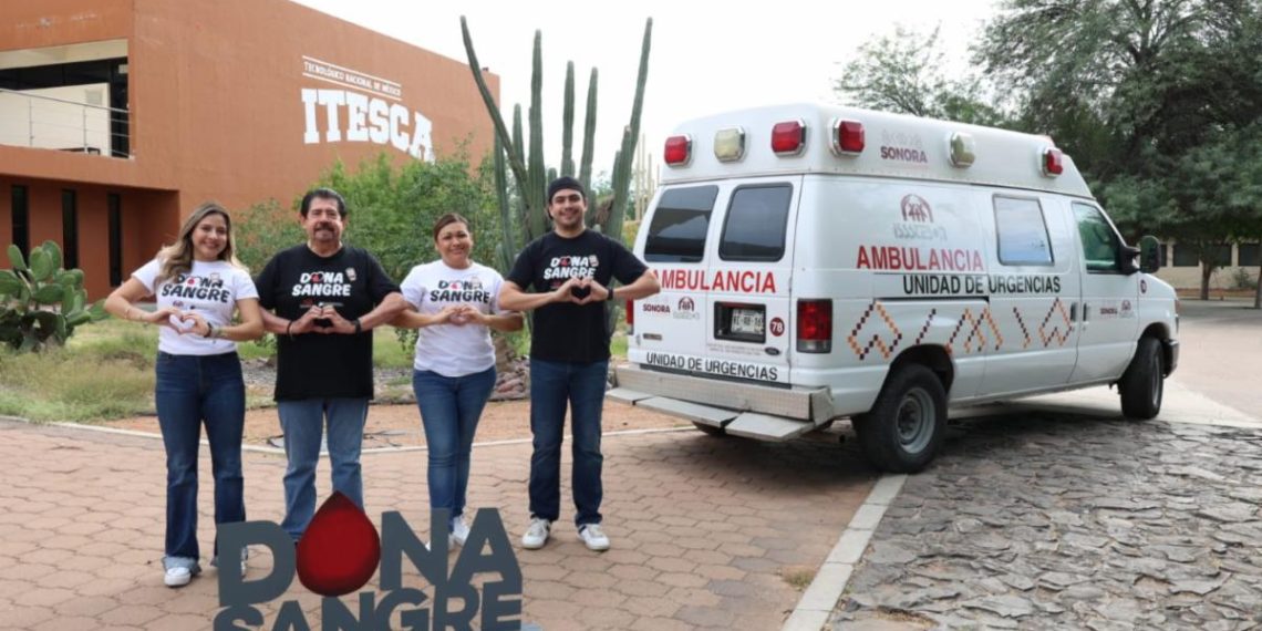 Suman 70 unidades de sangre donadas en campaña del Gobierno de Sonora en Cajeme