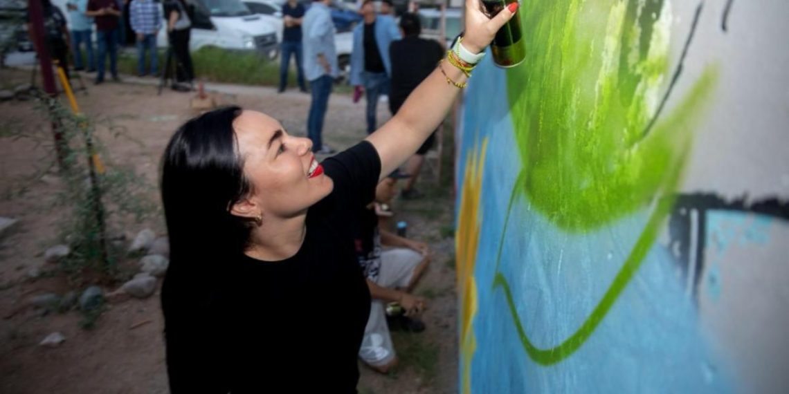Gobierno de Sonora participa en la Jornada Nacional de Murales por la Paz