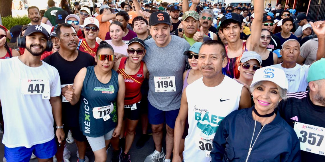 Encabeza Toño Astiazarán Primer Trote Amistoso en Nogales junto a más de 1500 corredores