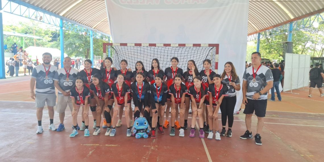 Sonora logra bronce con equipo femenil en el Campeonato Nacional Infantil de Balonmano