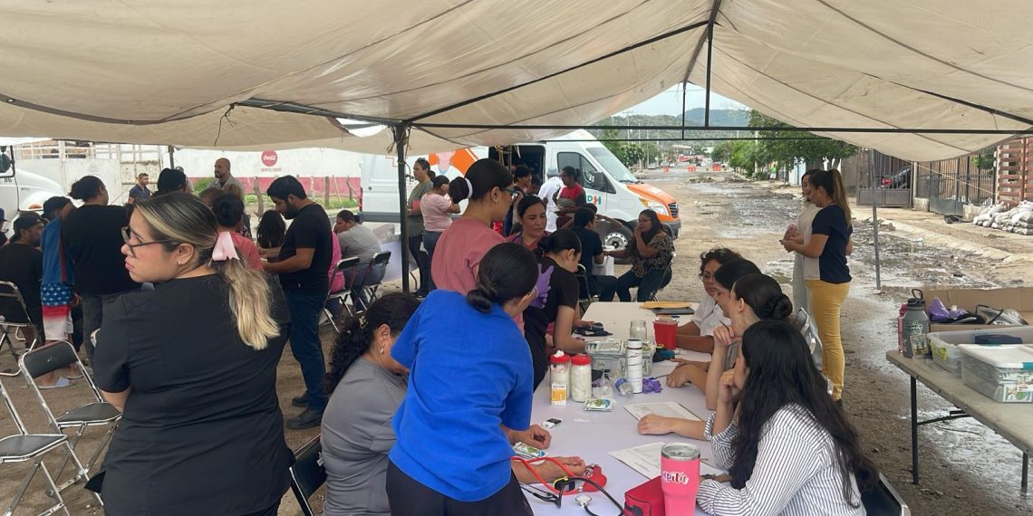 Lleva Ayuntamiento de Hermosillo jornada de salud a familias de La Caridad y alrededores
