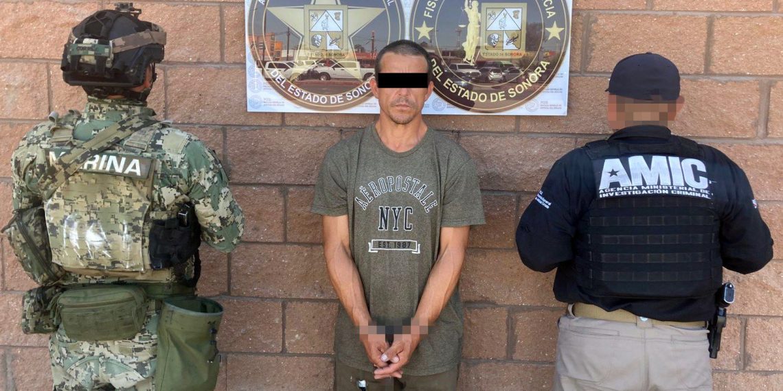 Capturan a prófugo estadounidense buscado por tráfico de fentanilo en operativo conjunto AMIC-SEMAR