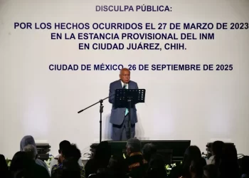 Ofrece Garduño disculpa pública por incendio en estación migratoria