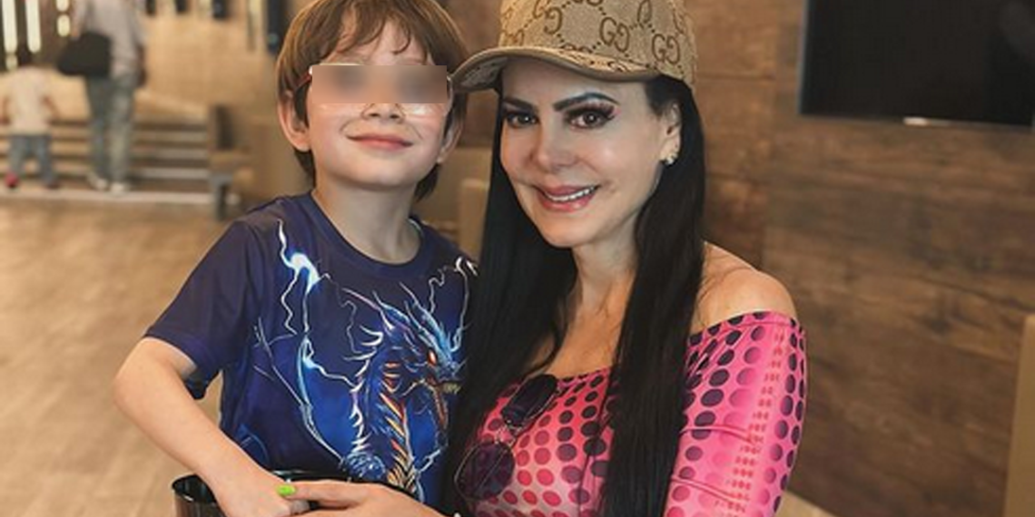 Maribel Guardia se conmueve por mensaje de su nieto