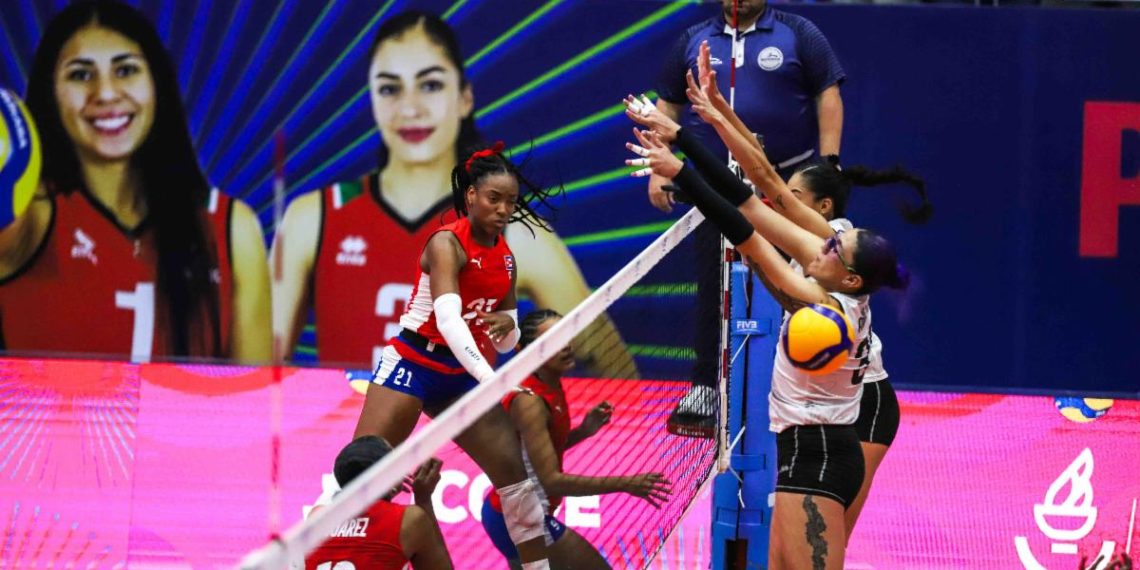 El volibol mexicano gana tercer juego en el Norceca Final Fix Femenil