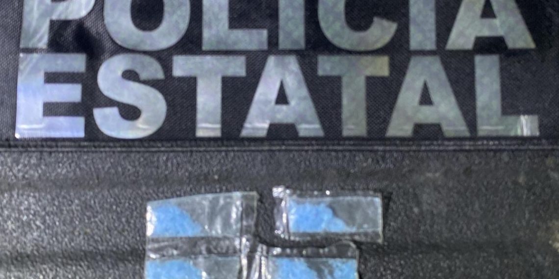 Detiene Gobierno de Sonora a dos personas por posesión de narcótico azul en Cajeme