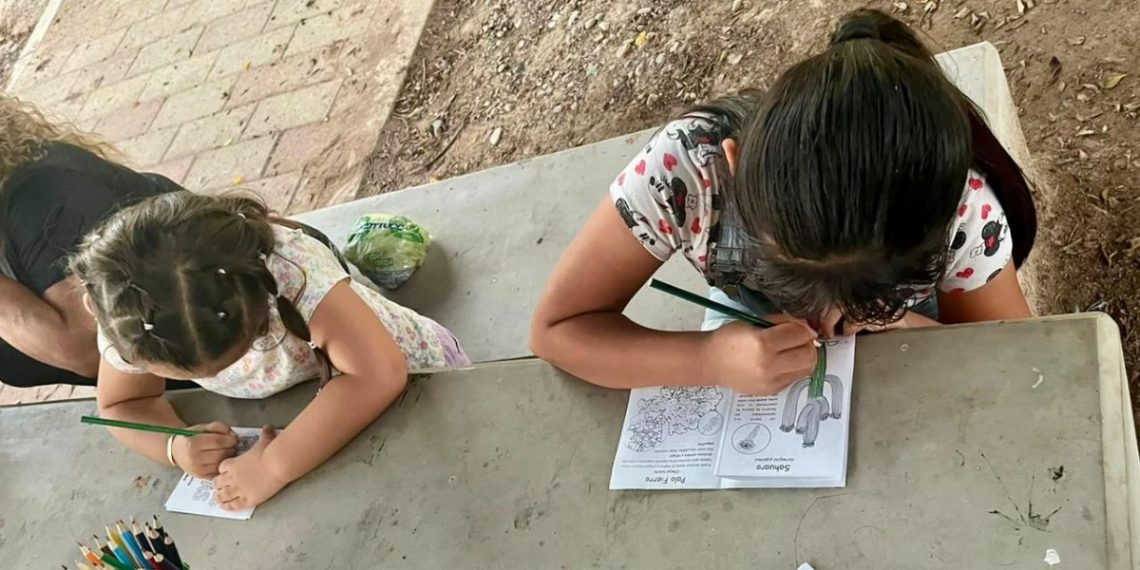 Gobierno de Sonora promueve convivencia y aprendizaje con actividades culturales y ambientales en el Bosque Urbano La Sauceda