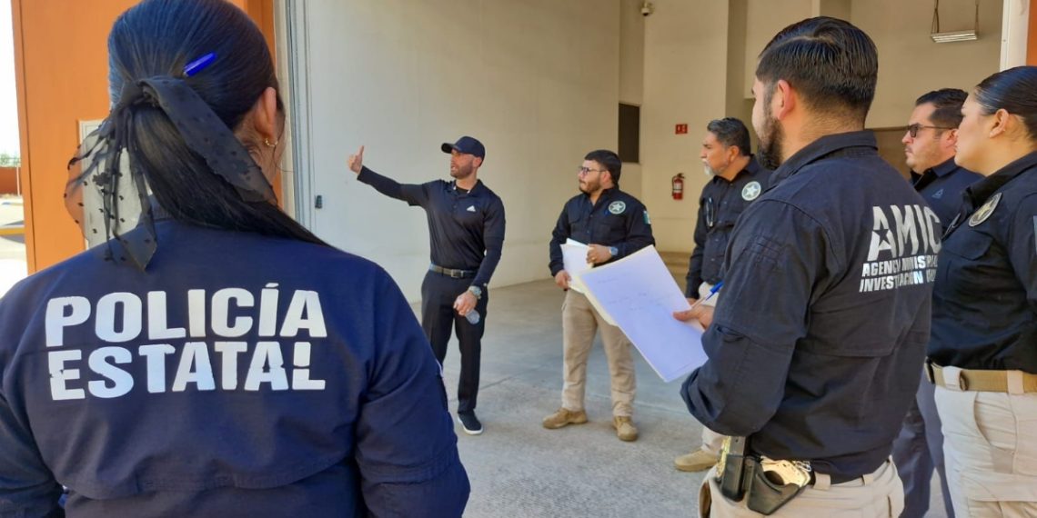 Policías Estatales reciben capacitación básica en investigación de la escena del crimen