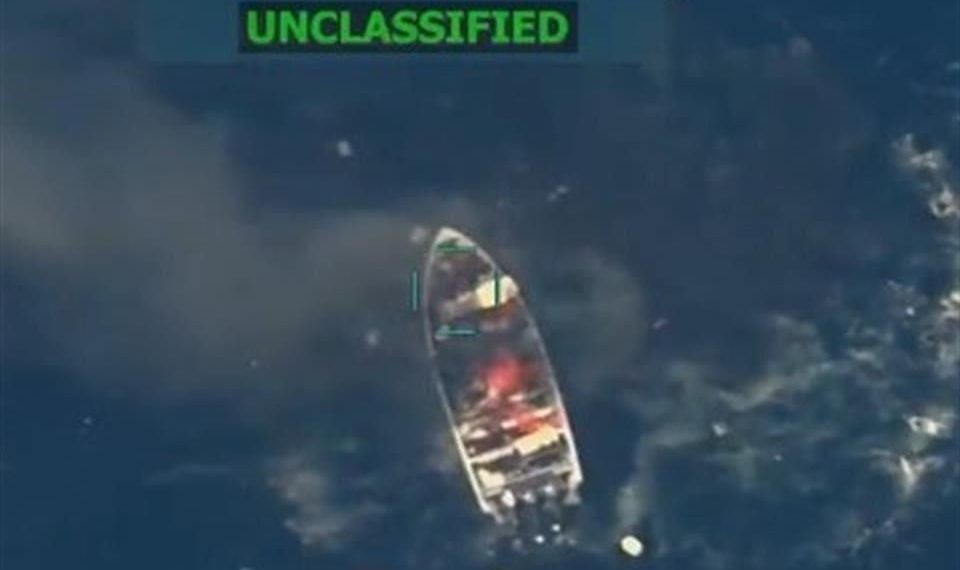 Ataca EU otra narcolancha en el Pacífico; hay 4 muertos