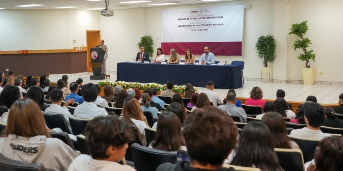 Celebra Gobierno de Sonora Ceremonia de Entrega de Premios de Investigación en Salud 2024