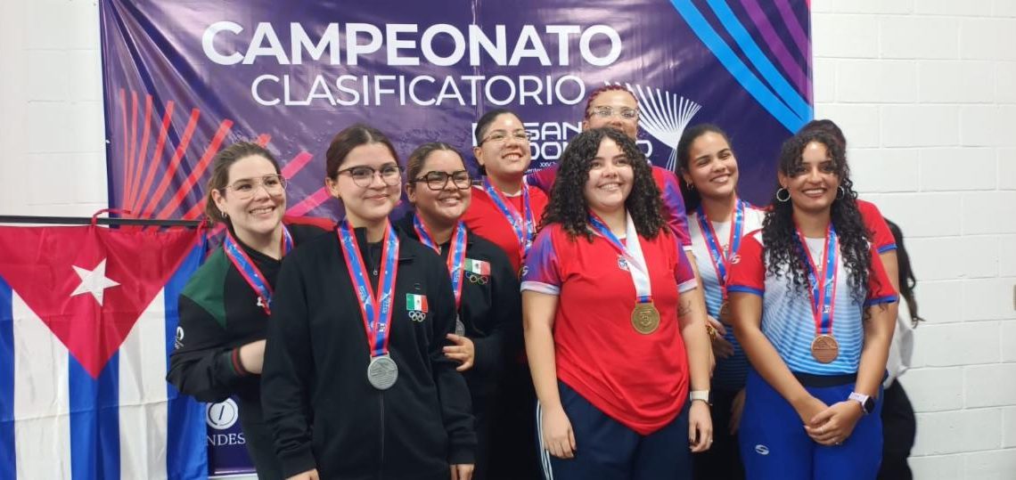 Terna de sonorenses aporta para que México logre plazas a JCC en Tiro