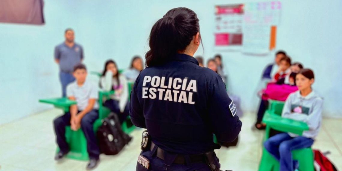 Alertan Policías Estatales del Gobierno de Sonora a jóvenes sobre consecuencias de las adicciones