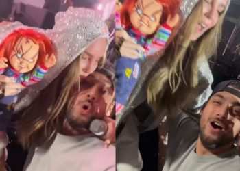 “Con el guapo, con el guapo”: revelan quién es el joven que cautivó a Belinda