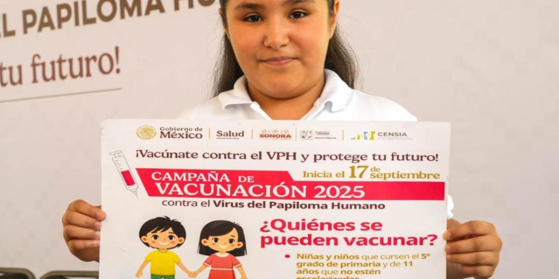 Invita Gobierno de Sonora a evitar mitos y rumores sobre vacuna contra Virus del Papiloma Humano
