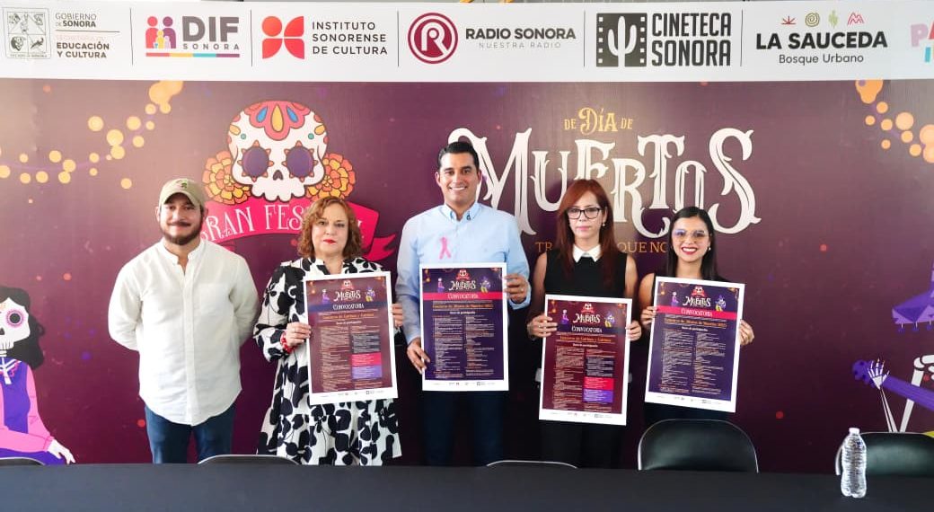 Invita Gobierno de Sonora al Gran Festival de Día de Muertos en Hermosillo: SEC