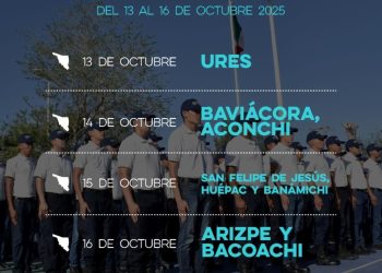 Invita Gobierno de Sonora a jóvenes con vocación de servicio a formarse como Policía de Proximidad