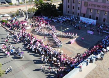 Realiza Gobierno de Sonora Caminata Conmemorativa de la Lucha Contra el Cáncer de Mama