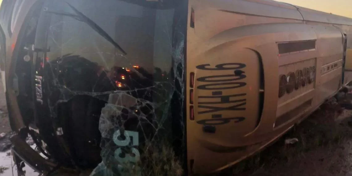 Detienen en Nogales a chofer responsable del accidente de autobús en Guaymas-Hermosillo