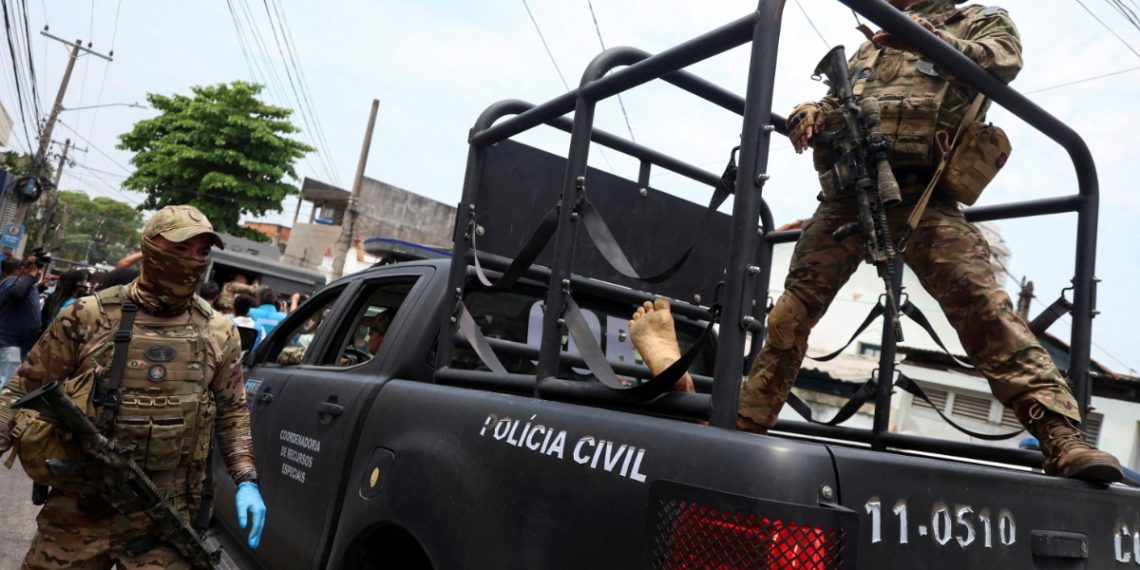 Deja 64 muertos operativo contra el narco en Brasil